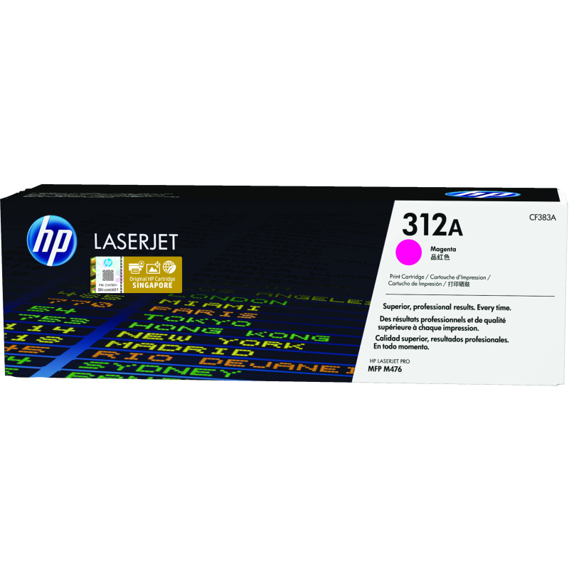 HP Cartouche 312A toner Magenta LaserJet