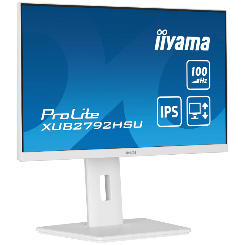 iiyama ProLite XUB2792HSU-W6 LED display 68,6 cm (27") 1920 x 1080 pixels Full HD Blanc