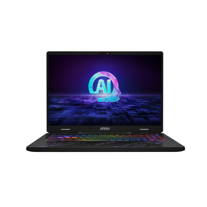 MSI Pulse 16 AI C1VGKG-010FR Intel Core Ultra 7 155H Ordinateur portable 40,6 cm (16") Quad HD+ 16 Go DDR5-SDRAM 512 Go SSD NVIDIA GeForce RTX 4070 Wi-Fi 6E (802.11ax) Windows 11 Home Noir