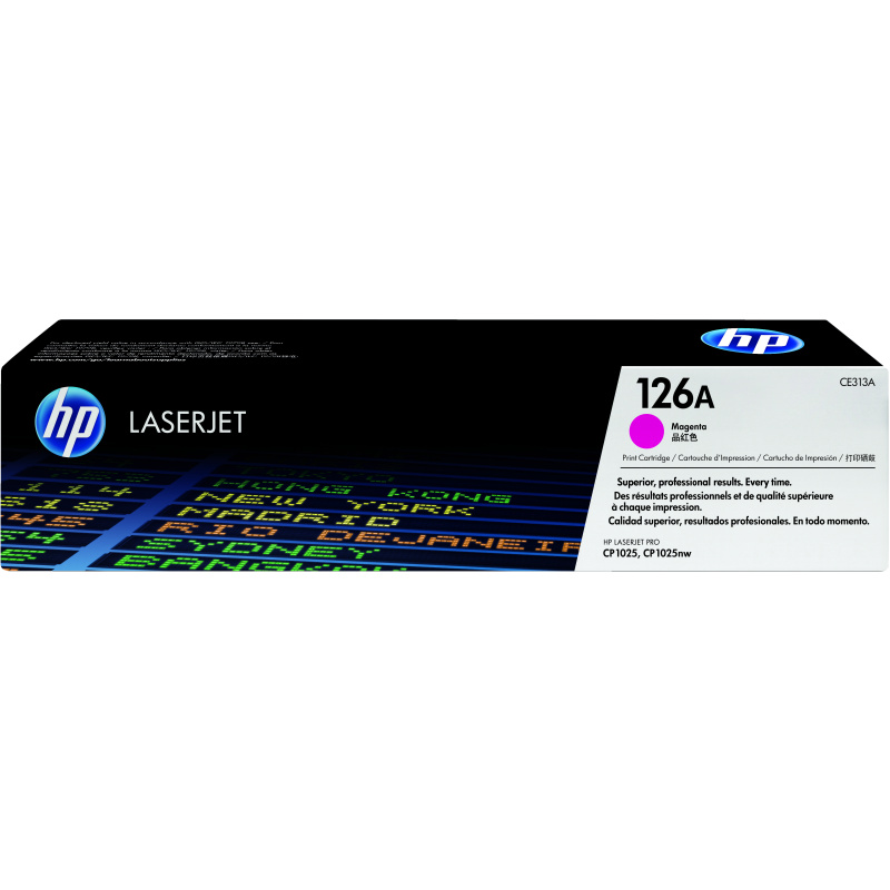 HP 126A toner LaserJet magenta authentique