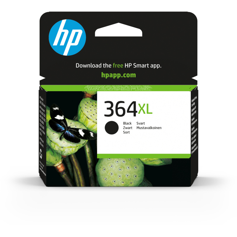 HP 364XL cartouche d'encre noir grande capacité authentique