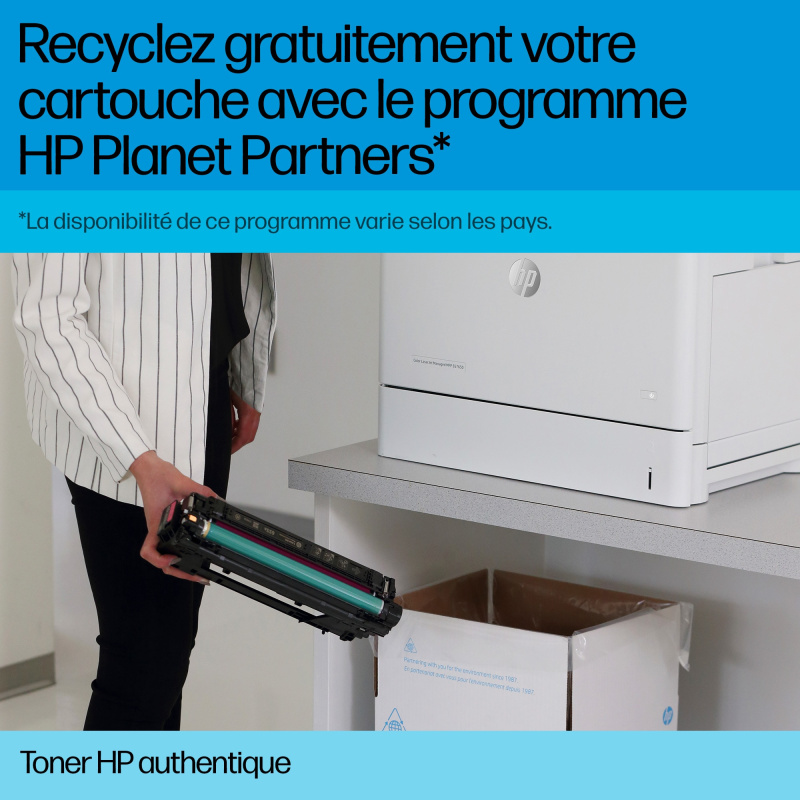 HP 201A toner LaserJet Jaune authentique