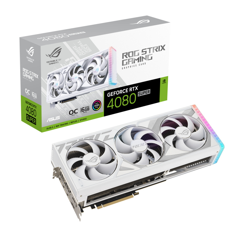 ASUS ROG -STRIX-RTX4080S-O16G NVIDIA GeForce RTX 4080 SUPER 16 Go GDDR6X