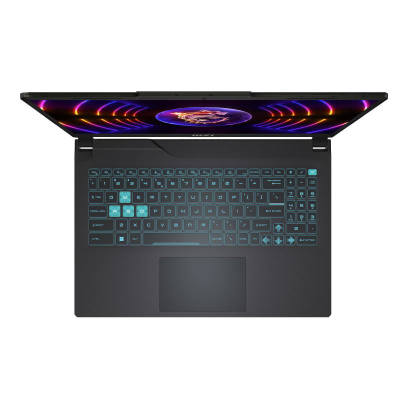 MSI Cyborg 15 A13VF-679FR Intel® Core™ i7 i7-13620H Ordinateur portable 39,6 cm (15.6") Full HD 32 Go DDR5-SDRAM 1 To SSD NVIDIA GeForce RTX 4060 Wi-Fi 6E (802.11ax) Windows 11 Home Noir