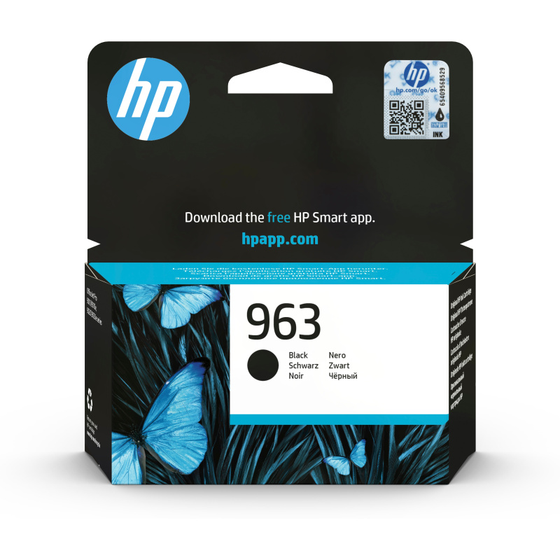 HP 963 Cartouche d'encre noire authentique