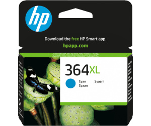 HP 364XL cartouche d'encre cyan grande capacité authentique