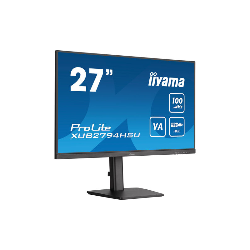 iiyama ProLite XUB2794HSU-B6 écran plat de PC 68,6 cm (27") 1920 x 1080 pixels Full HD Noir