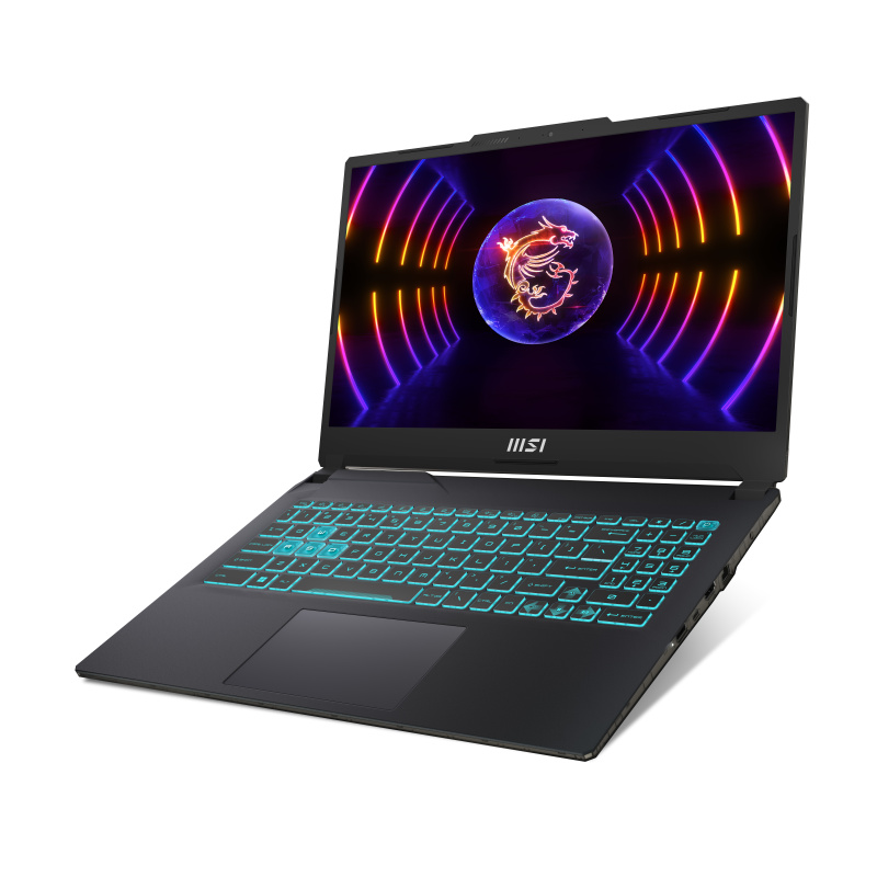 MSI Cyborg 15 A13VF-679FR Intel® Core™ i7 i7-13620H Ordinateur portable 39,6 cm (15.6") Full HD 32 Go DDR5-SDRAM 1 To SSD NVIDIA GeForce RTX 4060 Wi-Fi 6E (802.11ax) Windows 11 Home Noir