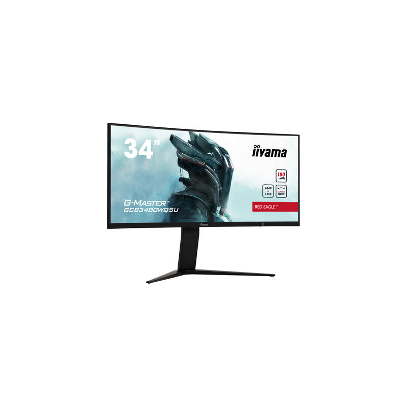 iiyama G-MASTER GCB3480WQSU-B1 écran plat de PC 86,4 cm (34") 3440 x 1440 pixels UltraWide Quad HD LCD Noir