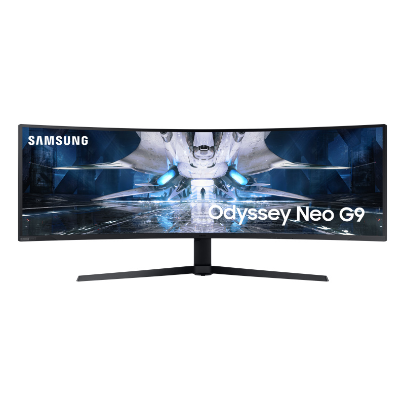 Samsung S49AG950NP écran plat de PC 124,5 cm (49") 5120 x 1440 pixels UltraWide Dual Quad HD LED Blanc