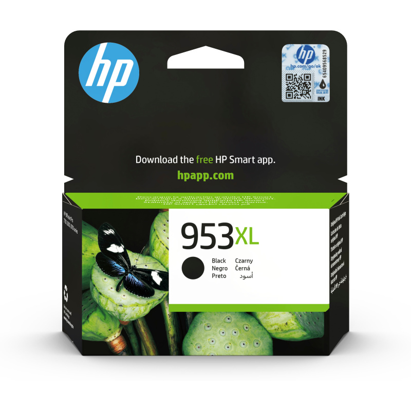 HP 953XL Cartouche d’encre noire grande capacité authentique