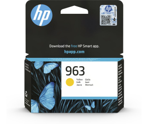 HP 963 Cartouche d'encre jaune authentique