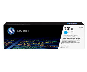 HP 201X toner LaserJet Cyan grande capacité authentique