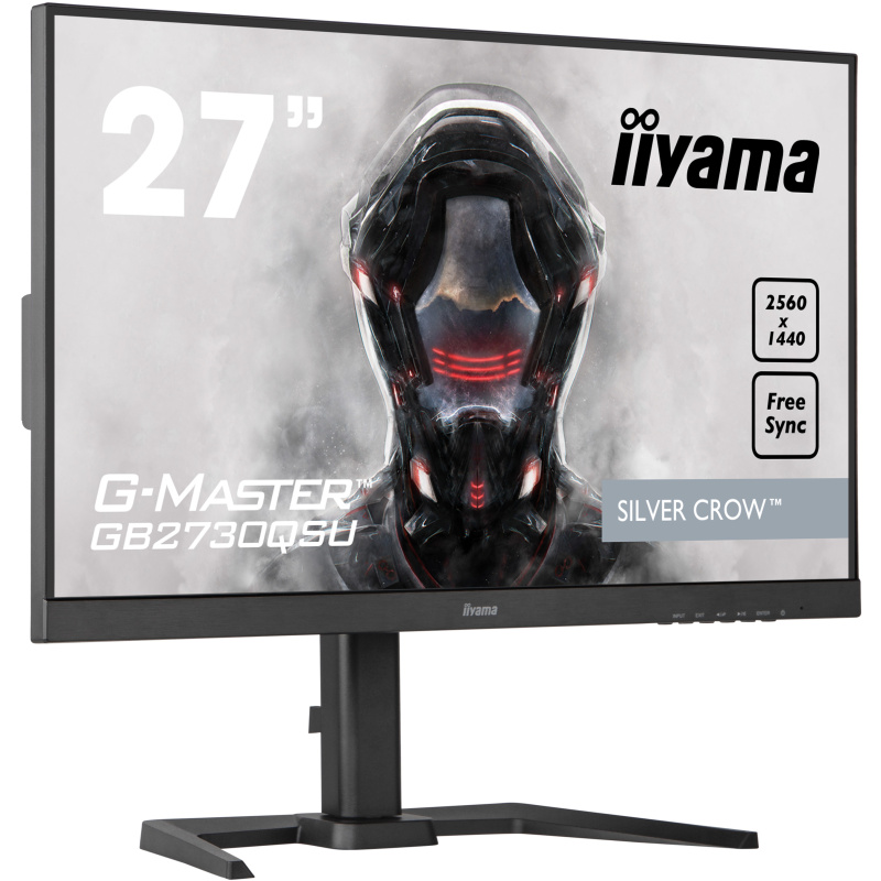 iiyama G-MASTER écran plat de PC 68,6 cm (27") 2560 x 1440 pixels Wide Quad HD LED Noir