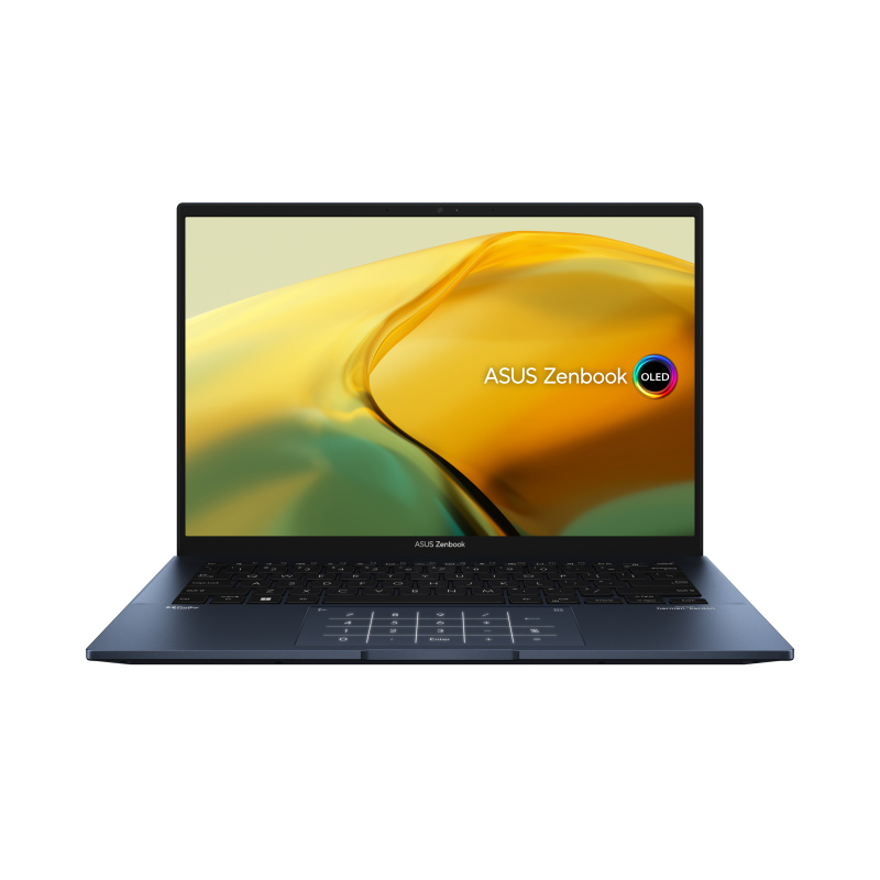 ASUS Zenbook 14 OLED BX3402ZA-KM771W Intel® Core™ i5 i5-1240P Ordinateur portable 35,6 cm (14") 2.8K 16 Go LPDDR5-SDRAM 512 Go SSD Wi-Fi 6E (802.11ax) Windows 11 Home Bleu