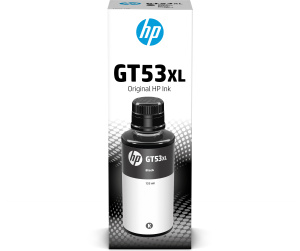 HP Bouteille d'encre noire GT53XL authentique (135 ml)