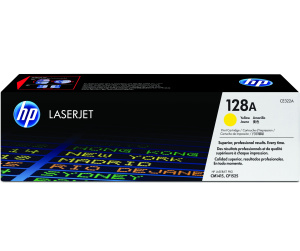 HP 128A toner LaserJet jaune authentique