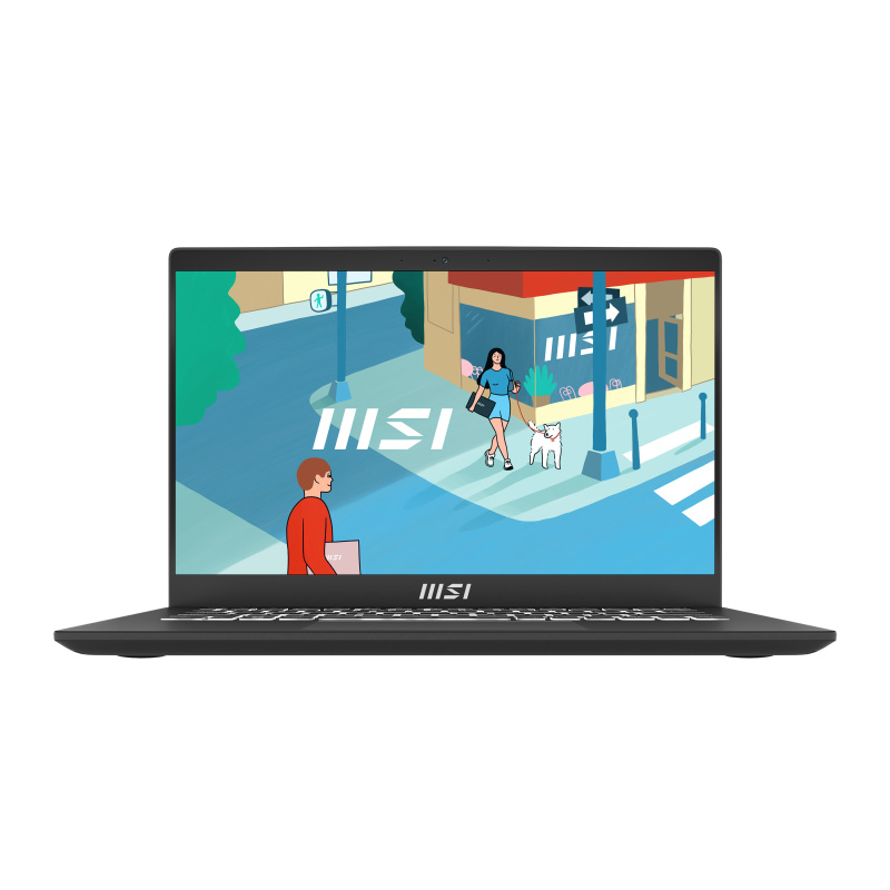 MSI Modern 14 C13M-1091FR Intel® Core™ i5 i5-1335U Ordinateur portable 35,6 cm (14") Full HD 16 Go DDR4-SDRAM 512 Go SSD Wi-Fi 6 (802.11ax) Windows 11 Home Noir