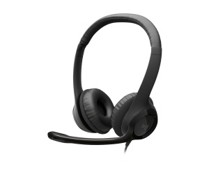 Logitech H390 USB Computer Headset Son numérique amélioré et commandes intégrées