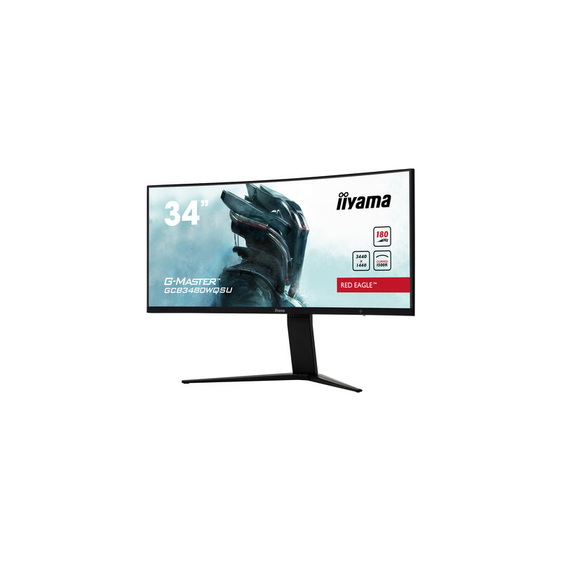 iiyama G-MASTER GCB3480WQSU-B1 écran plat de PC 86,4 cm (34") 3440 x 1440 pixels UltraWide Quad HD LCD Noir