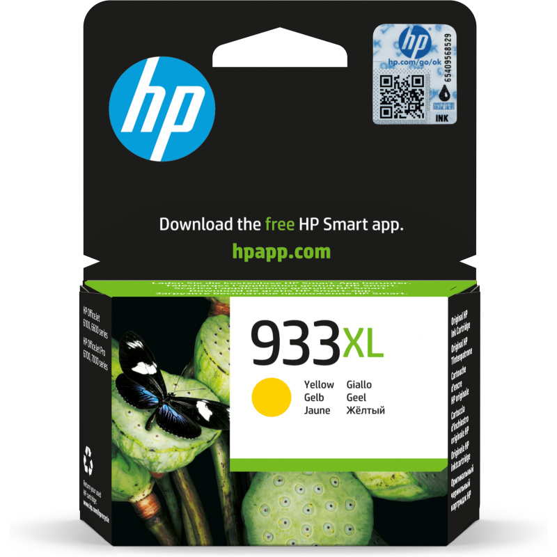 HP 933XL cartouche d'encre jaune grande capacité authentique