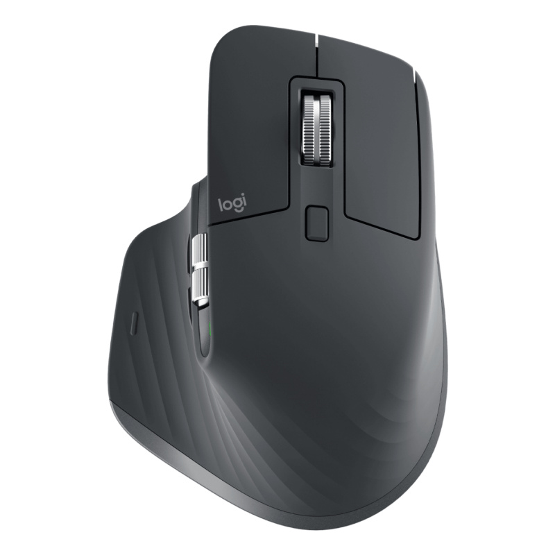 Logitech MX Master 3S souris Bureau Droitier RF sans fil + Bluetooth Laser 8000 DPI