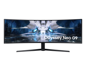 Samsung Odyssey S49AG950NP écran plat de PC 124,5 cm (49") 5120 x 1440 pixels UltraWide Dual Quad HD LED Blanc