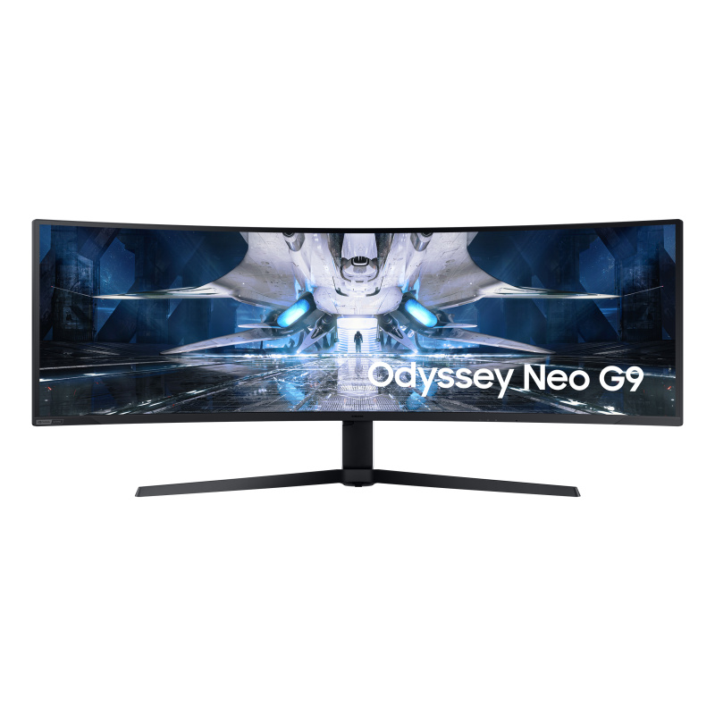 Samsung S49AG950NP écran plat de PC 124,5 cm (49") 5120 x 1440 pixels UltraWide Dual Quad HD LED Blanc