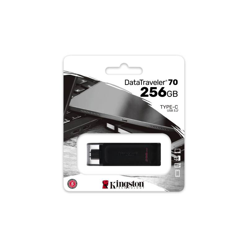 Kingston Technology DataTraveler 256Go USB-C 3.2 Gen 1 70