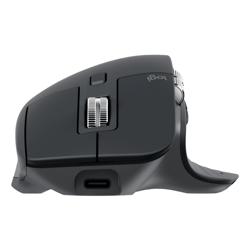 Logitech MX Master 3S souris Bureau Droitier RF sans fil + Bluetooth Laser 8000 DPI